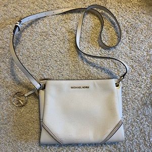 Michael Kors White Crossbody Purse